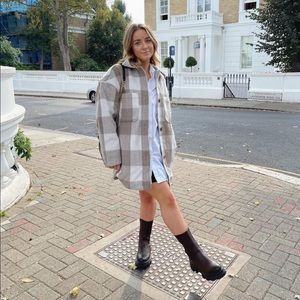 HM shirt jacket shacket